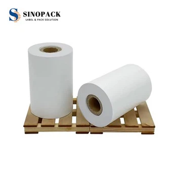 Materiale etichetta PE trasparente