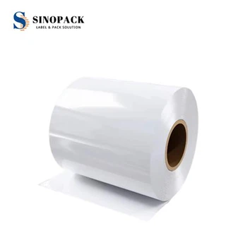 Polipropilene bianco autoadesivo in rotolo jumbo